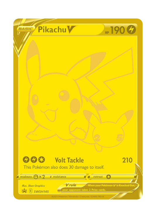 Sword & Shield Promos: Pikachu V - SWSH145