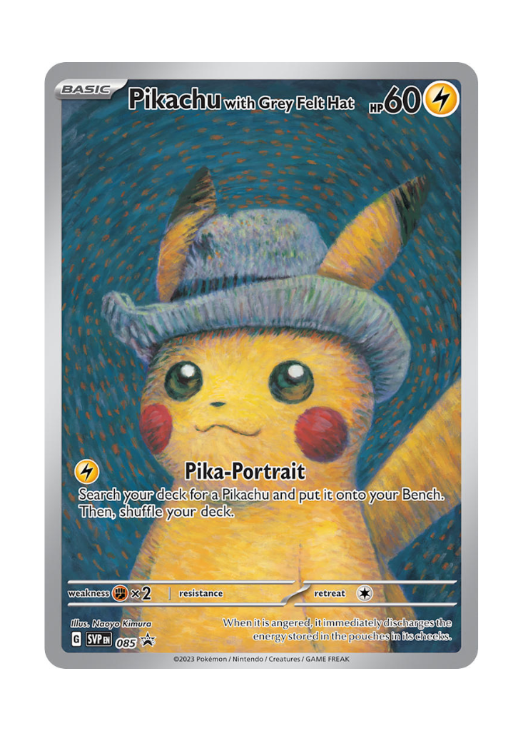 Scarlet & Violet Promos: Pikachu with Grey Felt Hat - 085