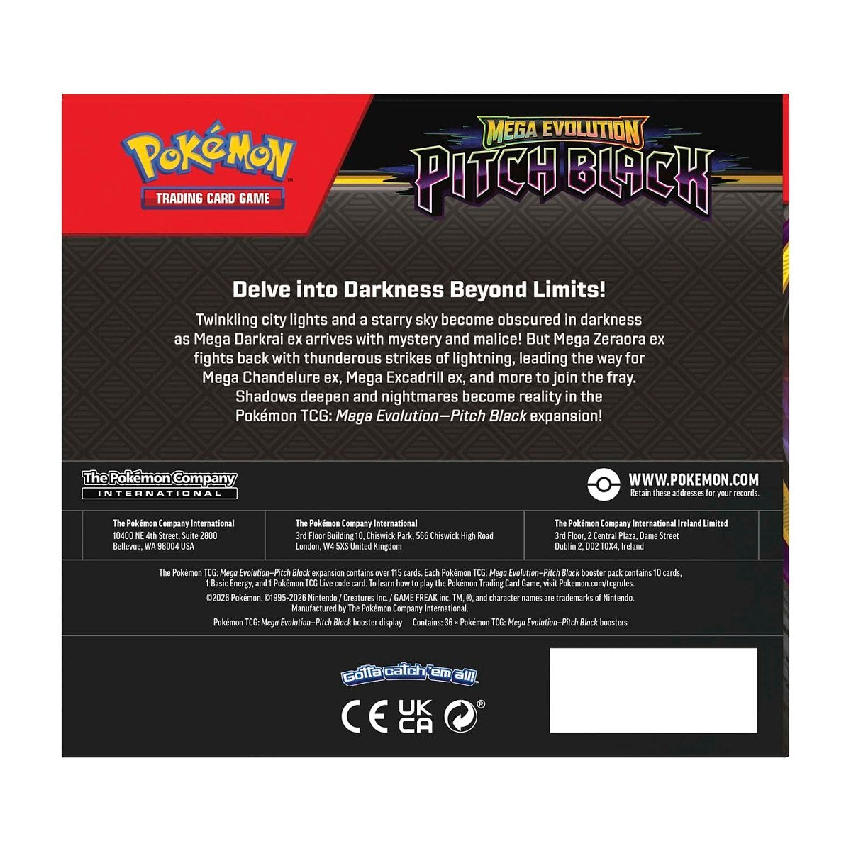 Pitch Black - Booster Box