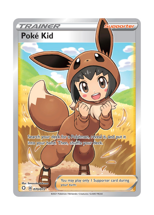 Shining Fates: Poké Kid Full Art - 070/072