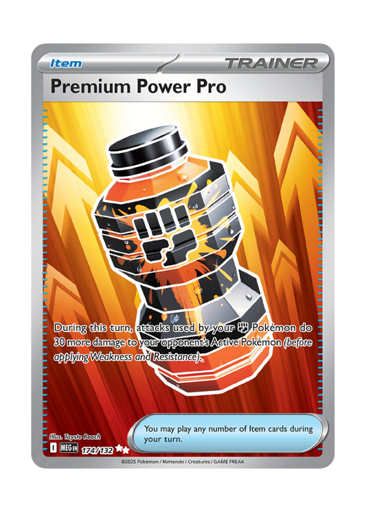 Mega Evolution: Premium Power Pro Full Art - 174/132