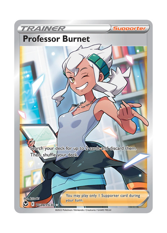 Silver Tempest: Professor Burnet Trainer Gallery - TG26/TG30