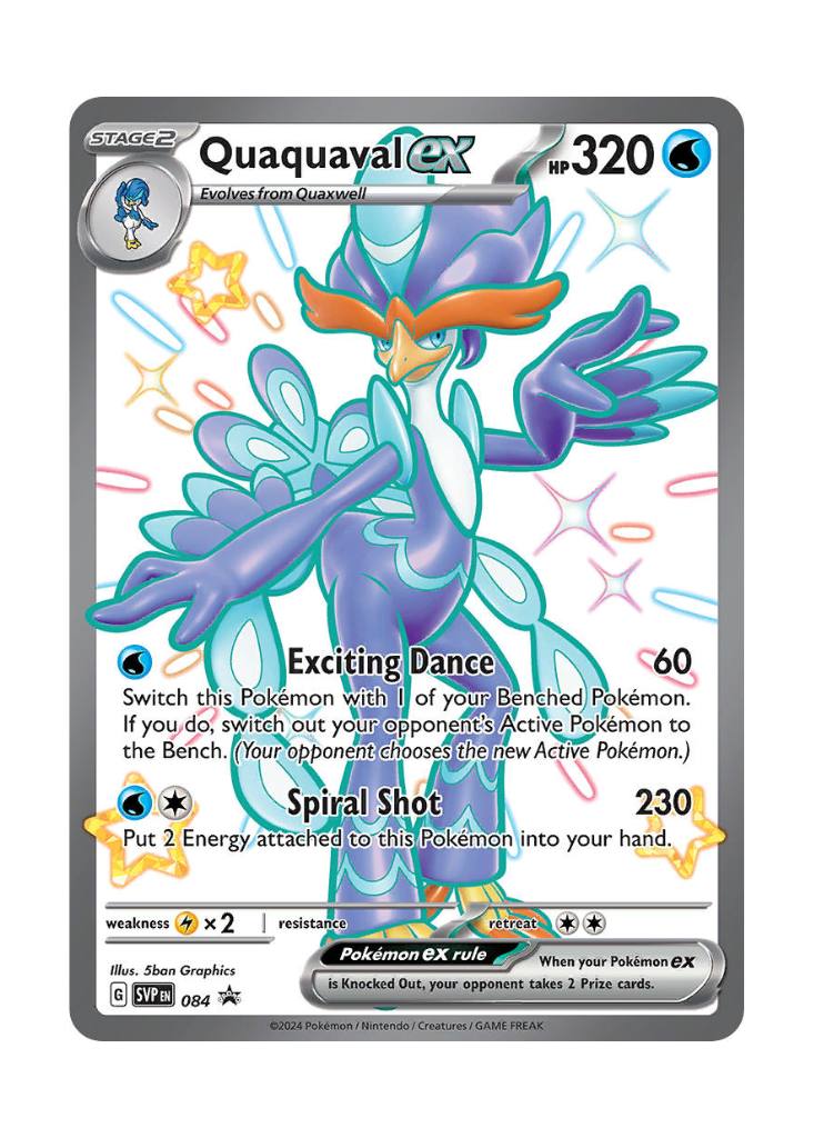 Scarlet & Violet Promos: Quaquaval ex - 084