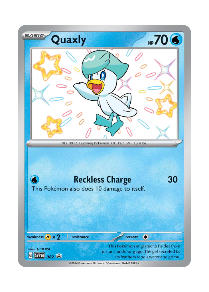 Scarlet & Violet Promos: Quaxly - 082