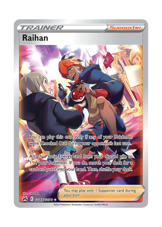 Crown Zenith: Raihan Galarian Gallery - GG65/GG70