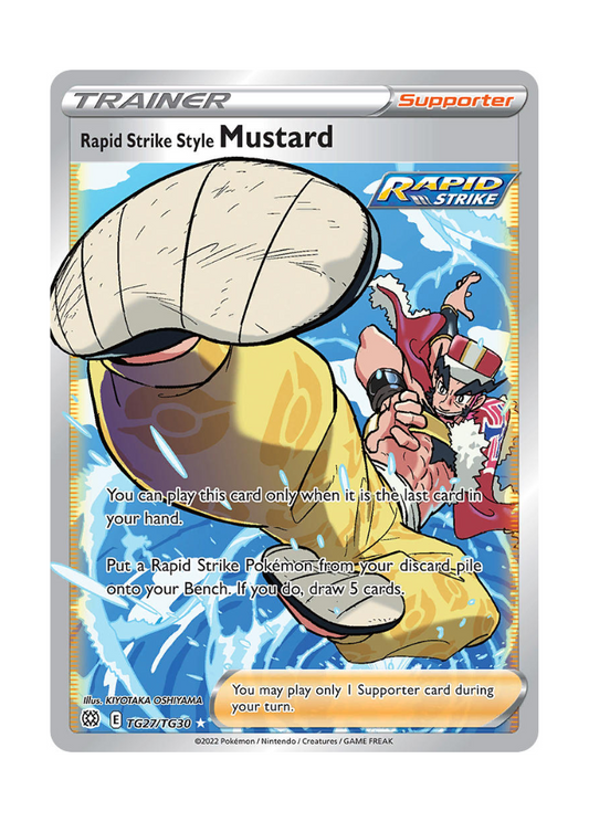 Brilliant Stars: Rapid Strike Style Mustard Trainer Gallery - TG27/TG30
