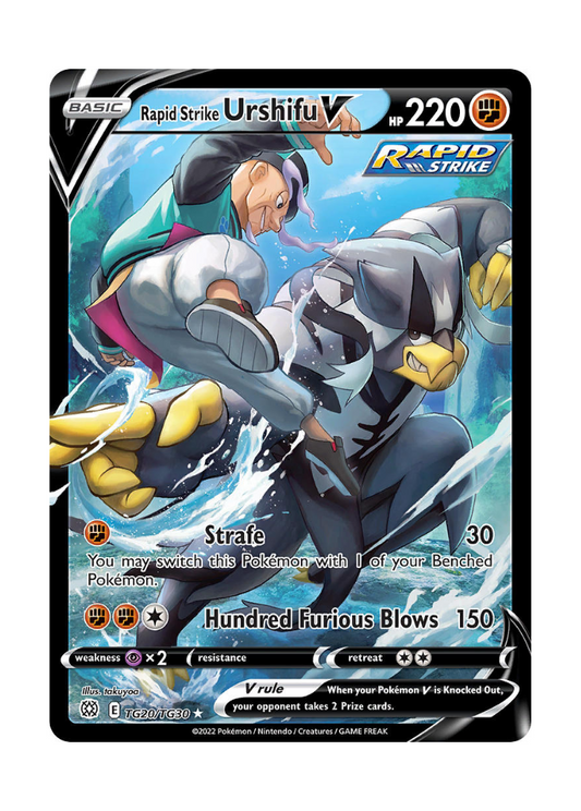 Brilliant Stars: Rapid Strike Urshifu V Trainer Gallery - TG20/TG30