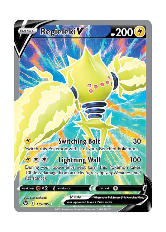 Silver Tempest: Regieleki V Full Art - 175/195