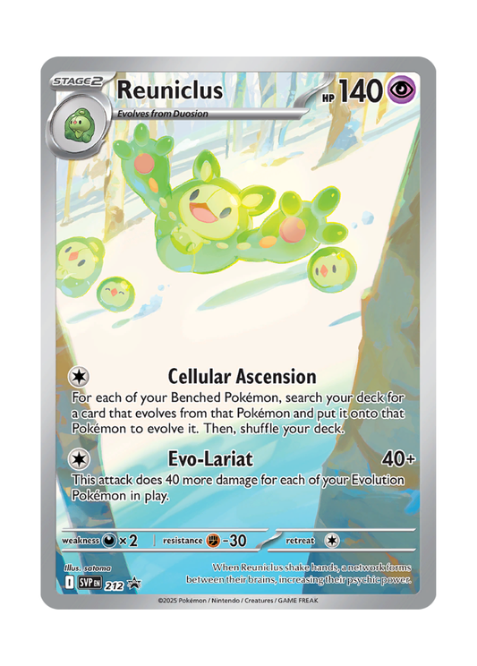 Scarlet & Violet Promos: Reuniclus - 212