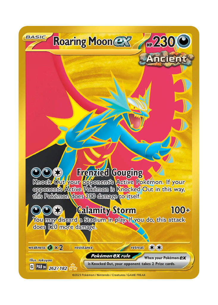 Paradox Rift: Roaring Moon ex Hyper Rare - 262/182