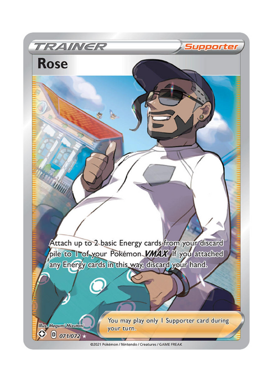 Shining Fates: Rose Full Art - 071/072
