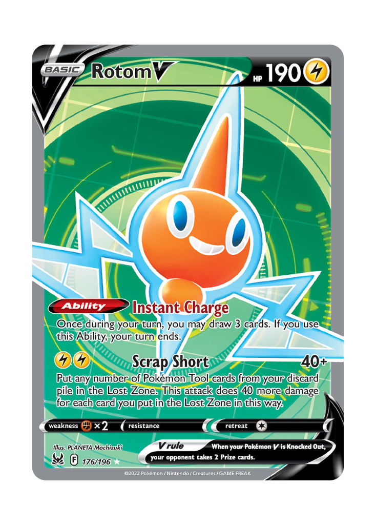 Lost Origin: Rotom V Full Art - 176/196
