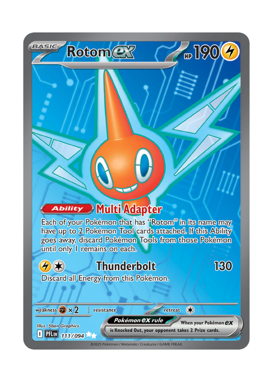 Phantasmal Flames: Rotom ex Full Art - 111/094