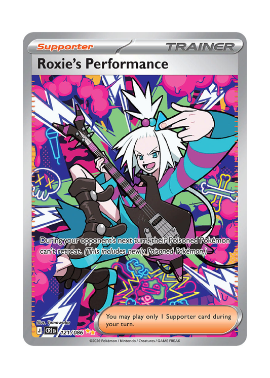 Chaos Rising: Roxie's Performance Special Illustration Rare - 121/086