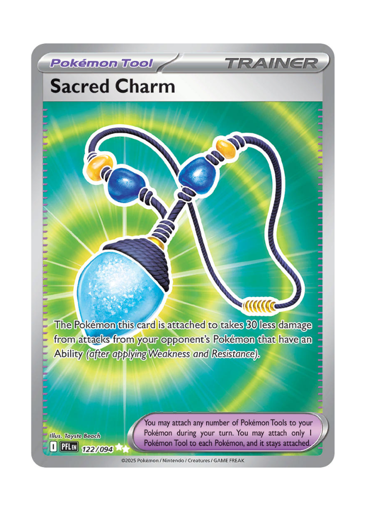 Phantasmal Flames: Sacred Charm Full Art - 122/094