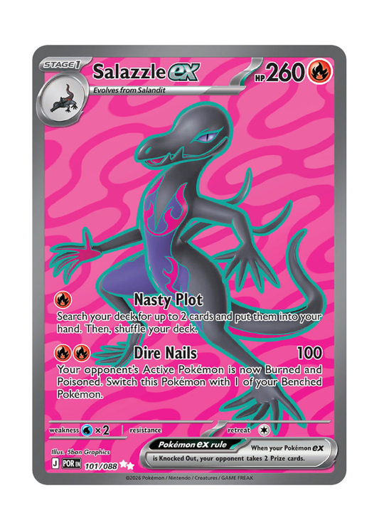 Perfect Order: Salazzle ex Full Art - 101/088