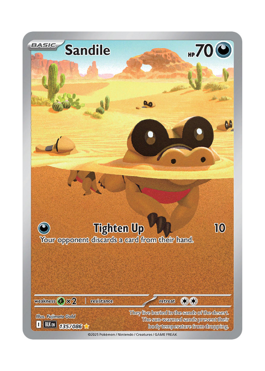 Black Bolt: Sandile Illustration Rare - 135/086