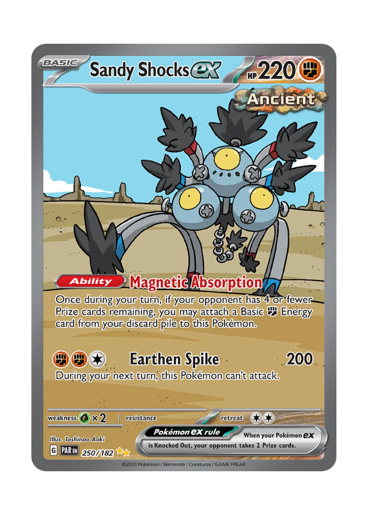 Paradox Rift: Sandy Shocks ex Special Illustration Rare - 250/182