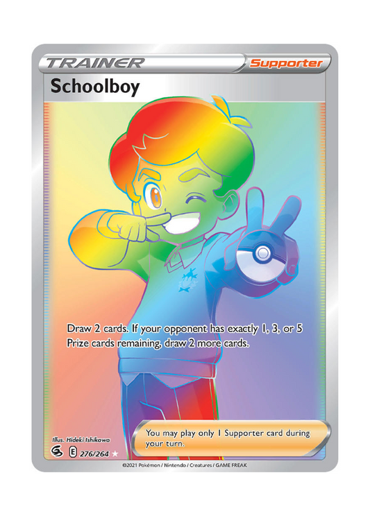 Fusion Strike: Schoolboy Rainbow Rare - 276/264
