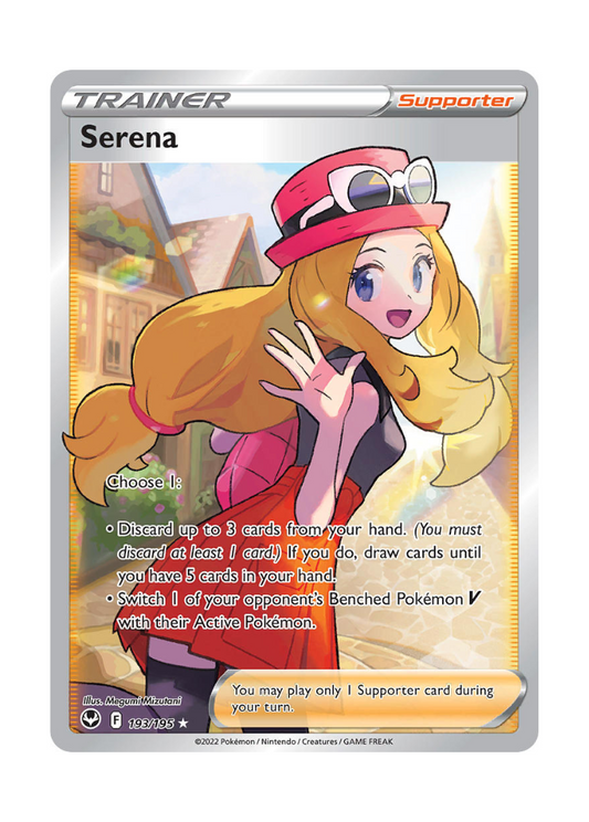 Silver Tempest: Serena Full Art - 193/195