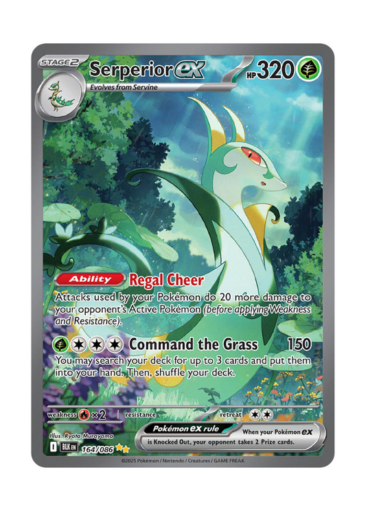 Black Bolt: Serperior ex Special Illustration Rare - 164/086