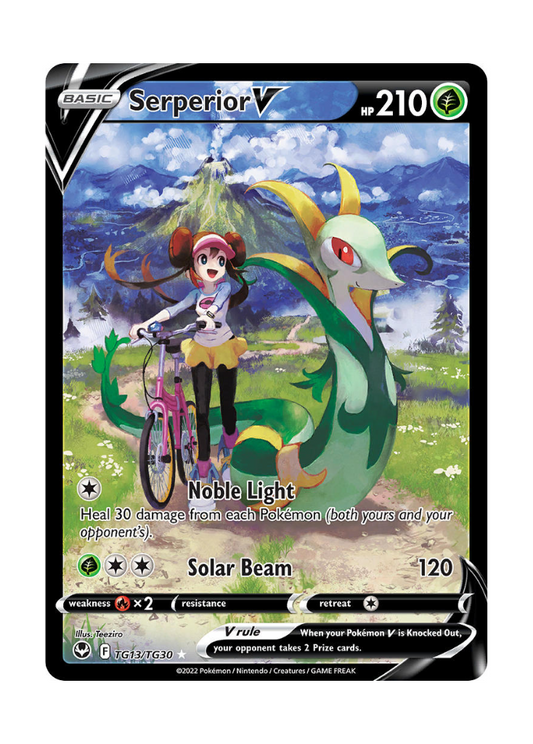 Silver Tempest: Serperior V Trainer Gallery - TG13/TG30