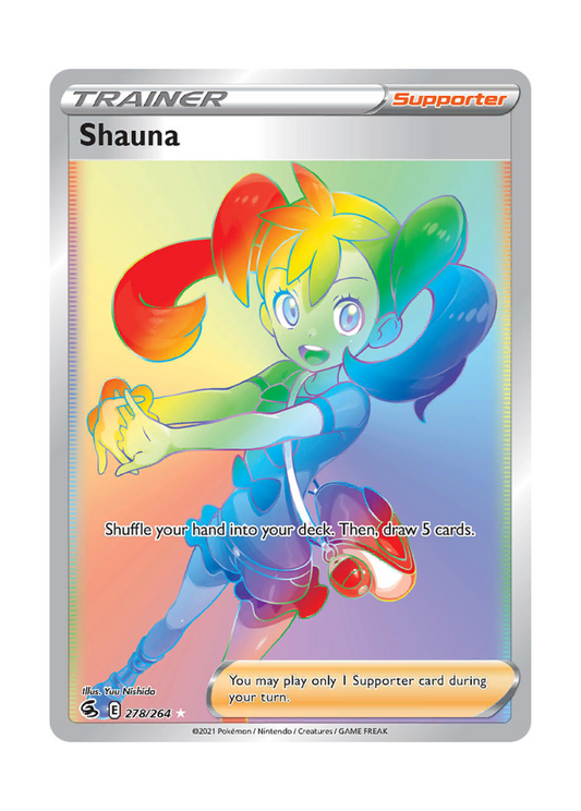 Fusion Strike: Shauna Rainbow Rare - 278/264