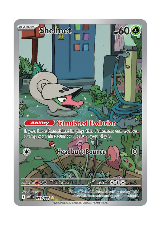 White Flare: Shelmet Illustration Rare - 093/086