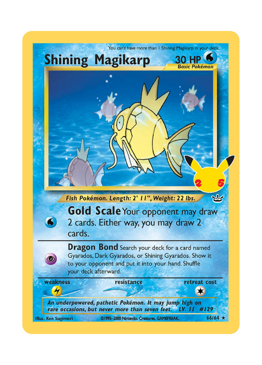 Celebrations: Shining Magikarp Classic Collection - 66/64