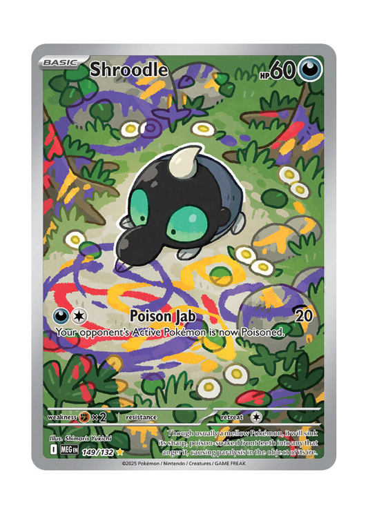Mega Evolution: Shroodle Illustration Rare - 149/132