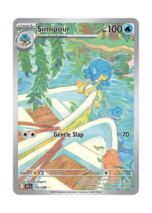 Black Bolt: Simipour Illustration Rare - 102/086