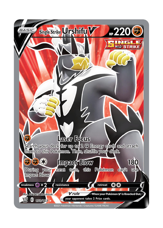 Battle Styles: Single Strike Urshifu V Full Art - 150/163