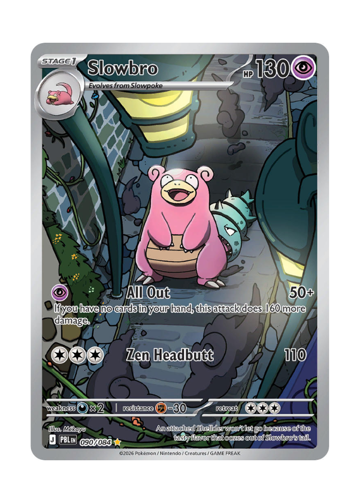 Pitch Black: Slowbro Illustration Rare - 090/084