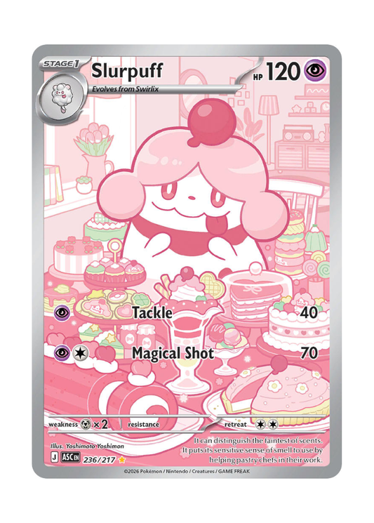Ascended Heroes: Slurpuff Illustration Rare - 236/217