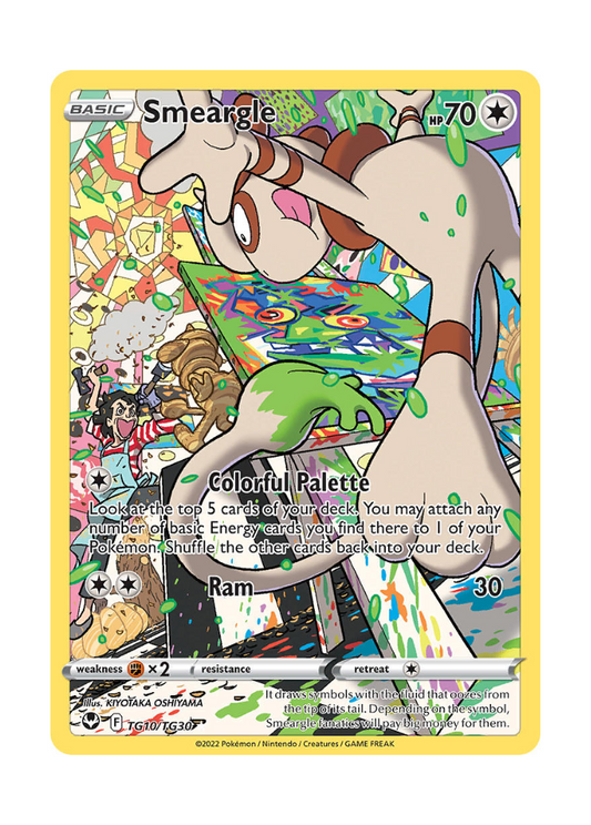 Silver Tempest: Smeargle Trainer Gallery - TG10/TG30