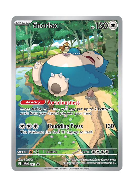 Scarlet & Violet Promos: Snorlax - 051