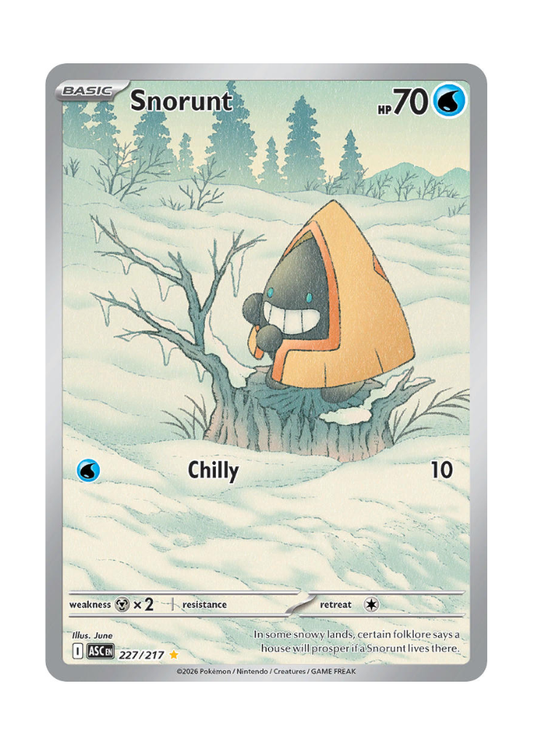 Ascended Heroes: Snorunt Illustration Rare - 227/217