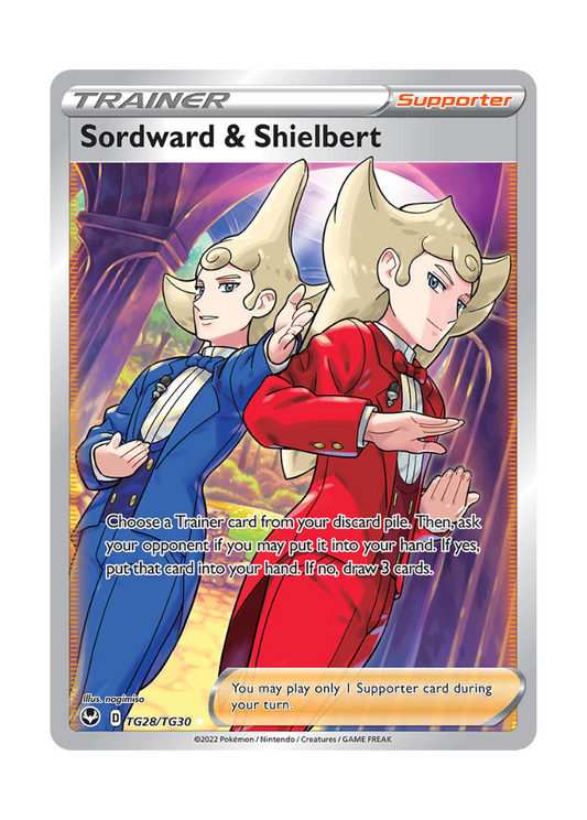 Silver Tempest: Sordward & Shielbert Trainer Gallery - TG28/TG30