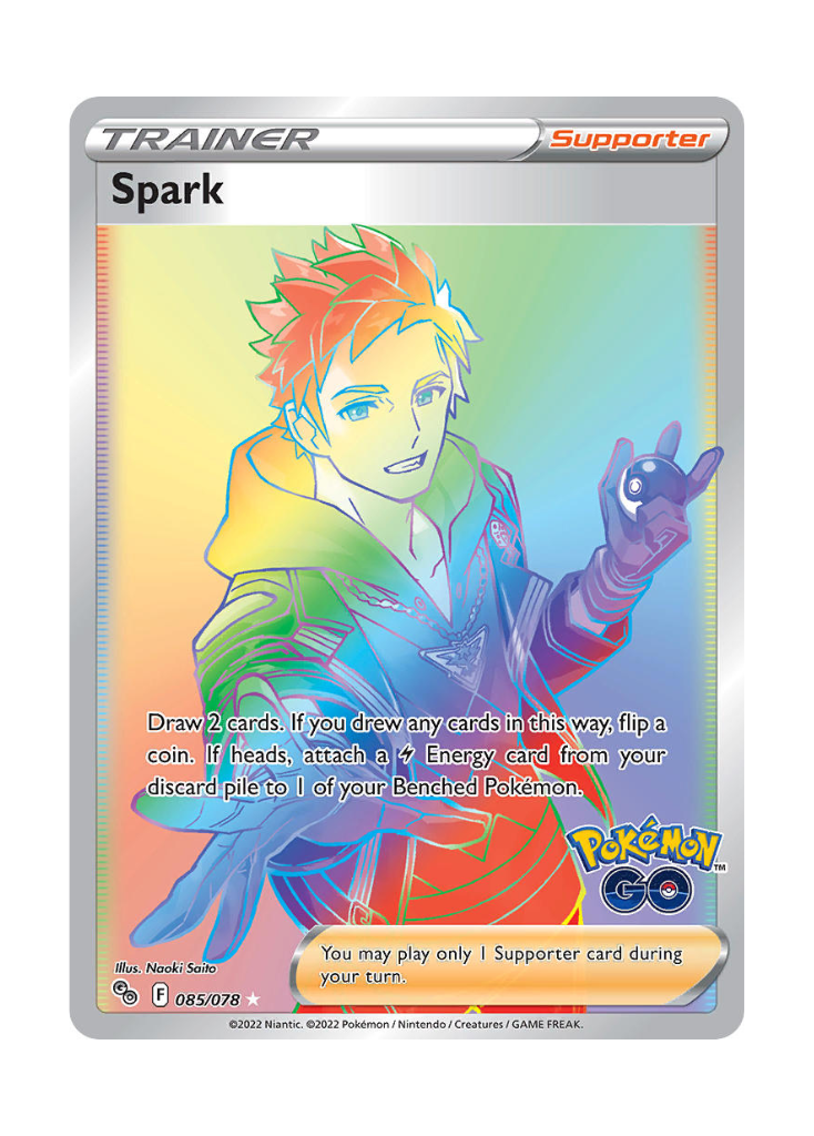 Pokémon GO: Spark Rainbow Rare - 085/078