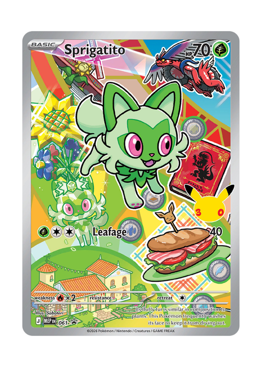 Mega Evolution Promos: Sprigatito - 061