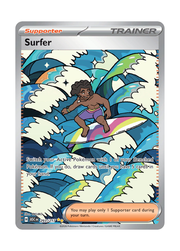 Ascended Heroes: Surfer Special Illustration Rare - 293/217
