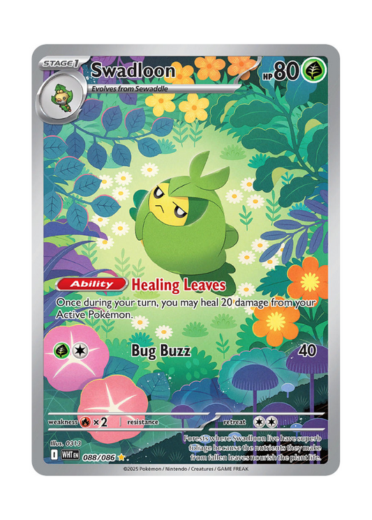 White Flare: Swadloon Illustration Rare - 088/086