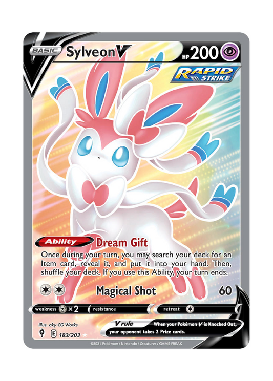 Evolving Skies: Sylveon V Full Art - 183/203