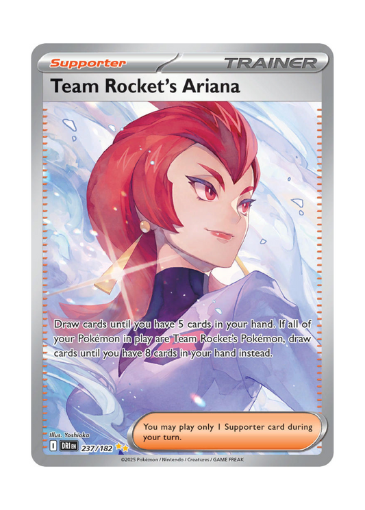 Destined Rivals: Team Rocket's Ariana Special Illustration Rare - 237/182
