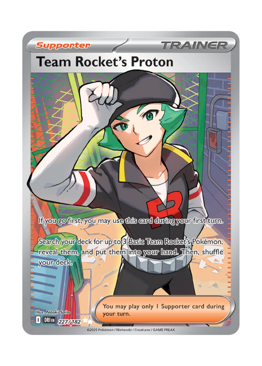 Destined Rivals: Team Rocket's Proton Full Art - 227/182