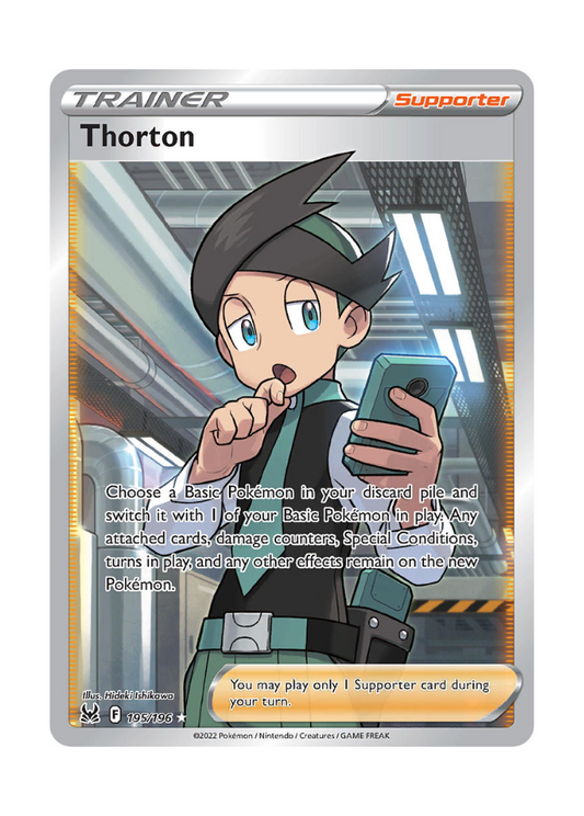 Lost Origin: Thorton Full Art - 195/196