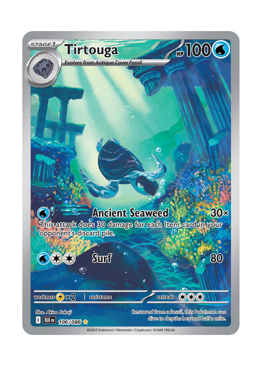 Black Bolt: Tirtouga Illustration Rare - 106/086