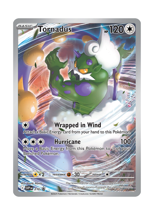 Scarlet & Violet Promos: Tornadus - 210