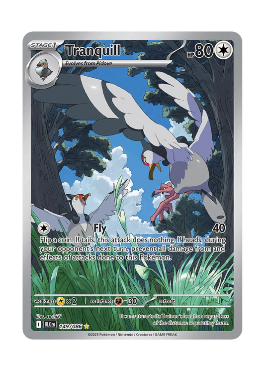 Black Bolt: Tranquill Illustration Rare - 149/086