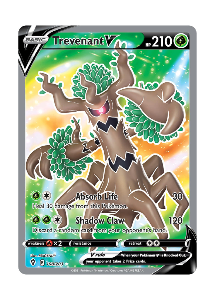 Evolving Skies: Trevenant V Full Art - 168/203
